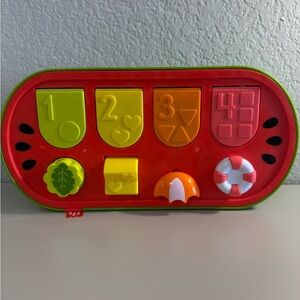 Fisher-Price Red and Green Shape Sorter